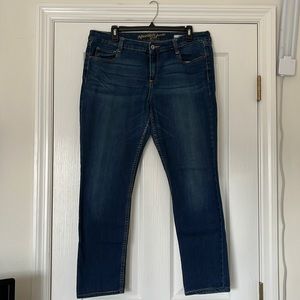 Arizona Jeans, Super Skinny, size 15 short, slightly worn.